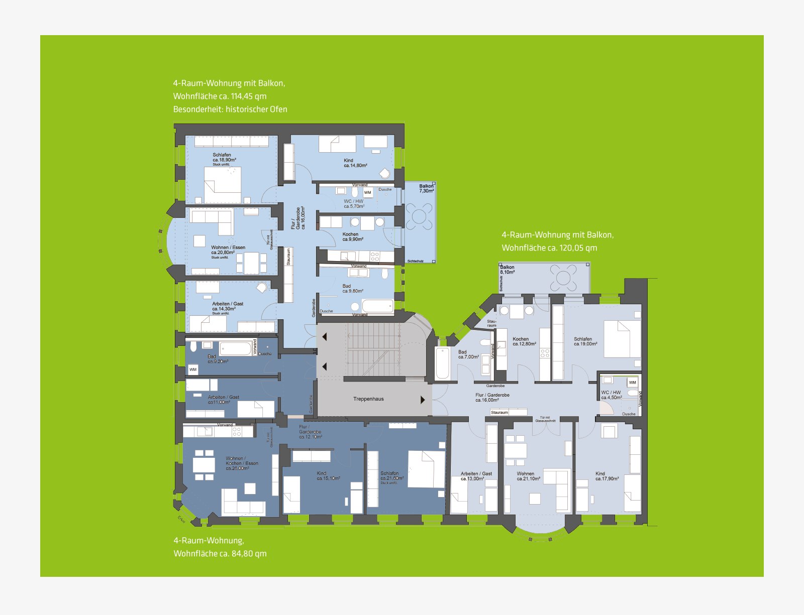 Grundriss 1. Obergeschoss